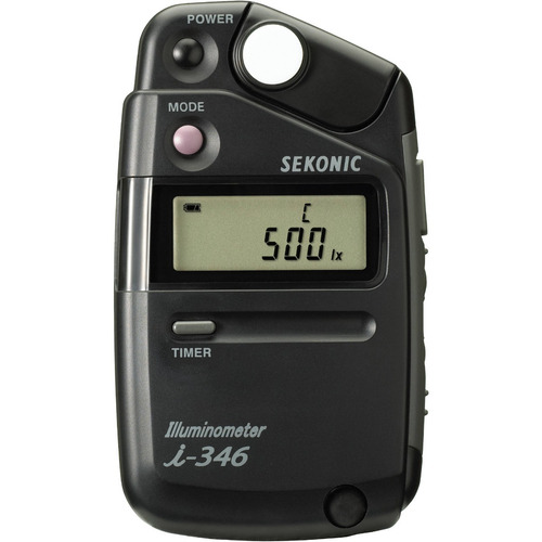 Imagen 1 de 4 de Fotometro Sekonic Luxometro Iluminometro I-346 P/ Cine Video