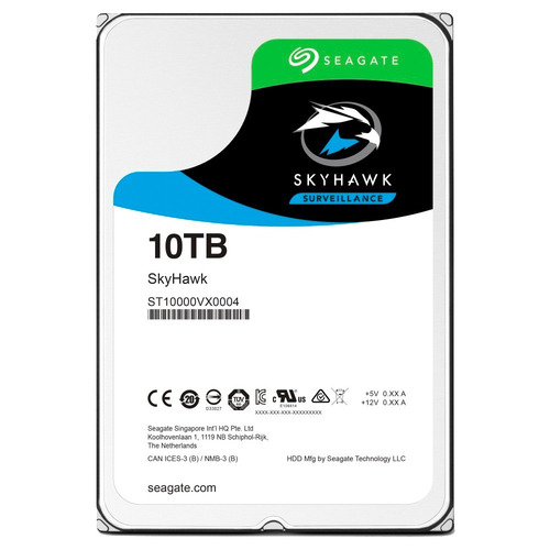 Disco Rigido Seagate Skyhawk 10tb 256mb 7200rpm 2