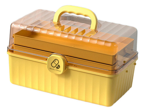Organizador De Almacenamiento Multifuncional, Amarillo S