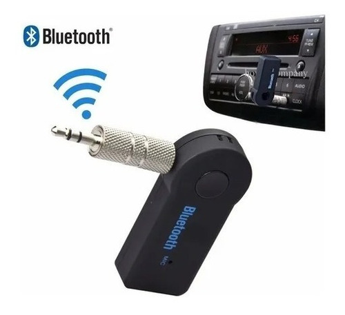 Imagen 1 de 3 de Receptor Auxiliar Bluetooth De Audio Para Carros