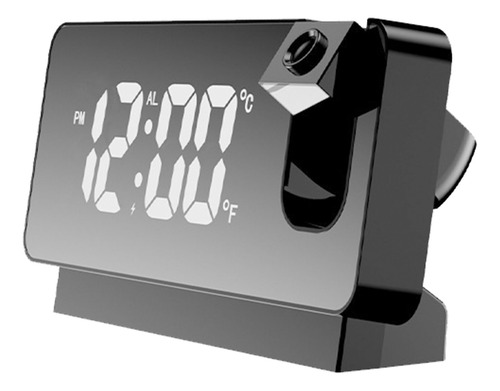 Despertadores Digitales, Reloj De Proyección Flexible De 360