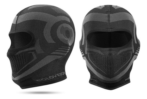 2pcs Balaclava Winter Ski Cap À Prova De Vento Quente E À Pr