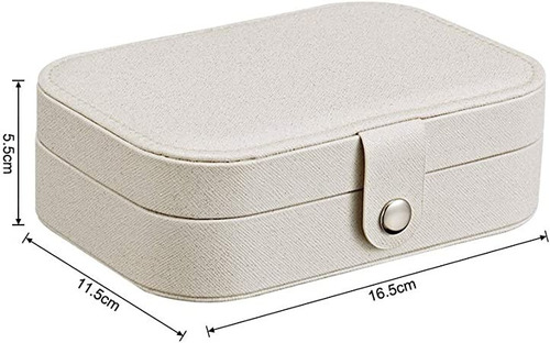 Imagen 2 de 4 de Joyero, Organizador, Estuche Joyería, Caja Joyas, Aretes