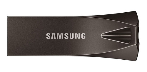 Pendrive Samsung Bar Plus 256gb Usb 3.1 Metal Gris