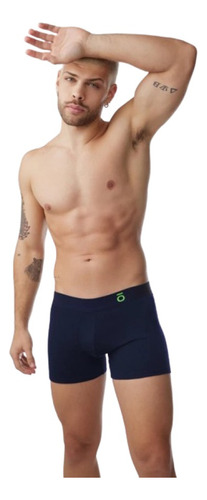 Boxer Hombre Calzoncillo Algodon Bluo 23001 By So Pink