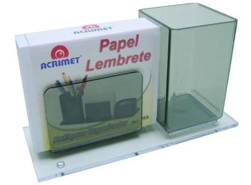 Imagem 2 de 4 de Porta Lapis E Lembrete Com Papel Bco Acrimet 948.0