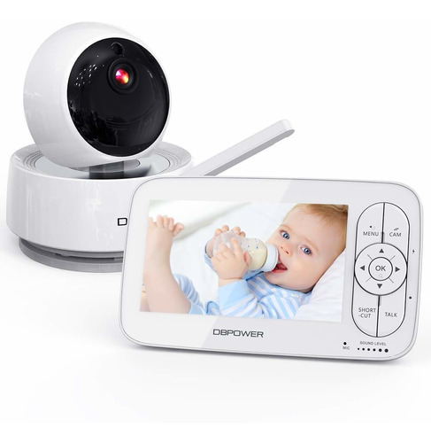 Dbpower Monitor De Video Para Bebé, Pantalla Hd 1080p De 5 P