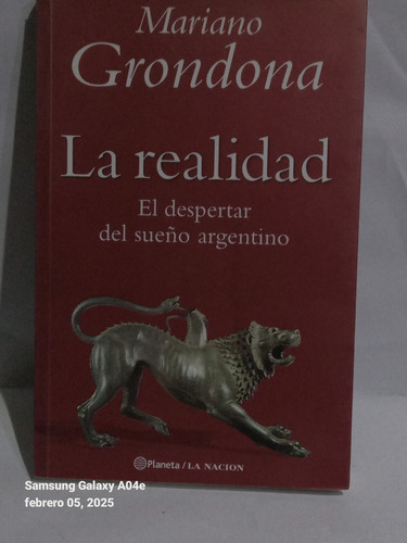 La Realidad- Mariano Grondona (Usado)