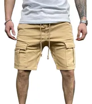 Comprar Short Cargo Hombre Casual Holgado Bermudas Caballero
