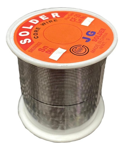 Carrete De Soldadura, Estaño, Flux 2%, 63/37, 1.0mm X 250gr