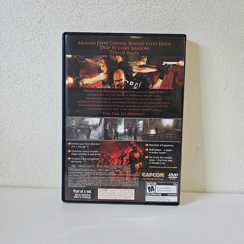 Resident Evil Outbreak - Juego Original Ps2 Americano (Usado)