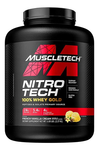 Proteina Nitro Tech Whey Gold  Muscletech 5lbs