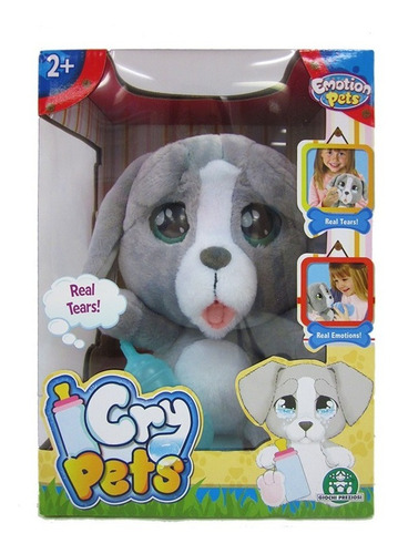 Imagen 2 de 4 de Cry Pets - Peluche Perrito Que Llora