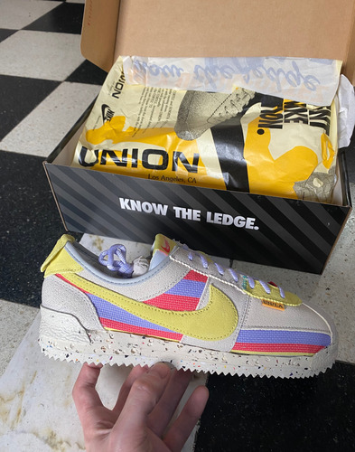 Zapatillas Nike Cortez Unión Los Ángeles Edición Especial (Usado)