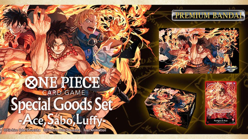 Play Matt Special Goods Set -ace/sabo/luffy One Piece Tcg