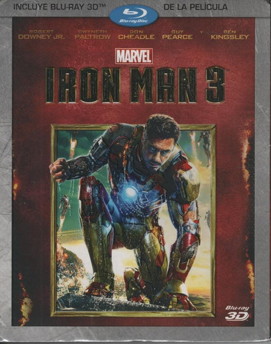 Iron Man 3 Blu Ray 3d