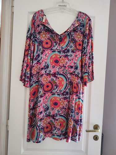 Vestido Fibrana Importado (Usado)