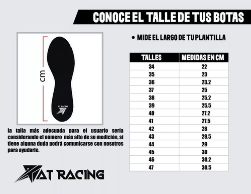 Botas Para Automovilismo Y Karting At Racing Atb25