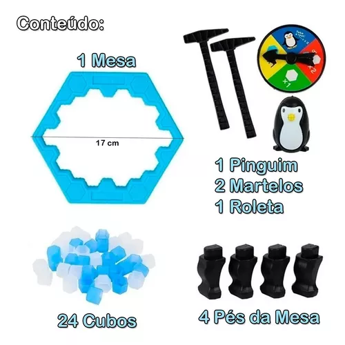 Jogo De Tabuleiro Pinguim Não Cai Pinguin Numa Fria-Toy Mix