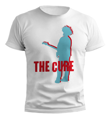 Remera The Cure Robert Smith Guitarra Diseño