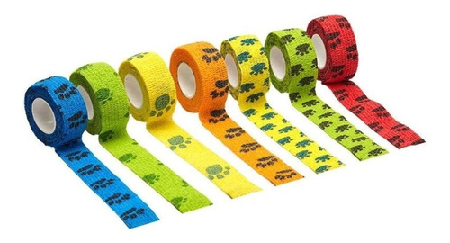 Vendaje Elastica Autoadhesiva Deportiva, Perro Mascota 7.5cm