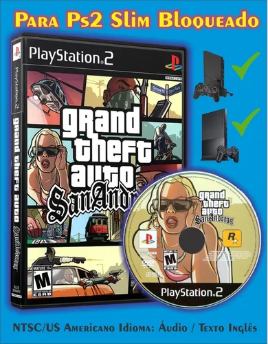 Capa do gta san andreas playstation 2