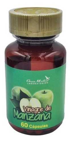 Vinagre De Manzana 60 Capsulas - Green Medical