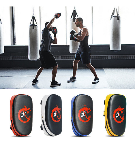 Cojín De Boxeo Kick Boxing Muay Thai Punching Pad Curved Str