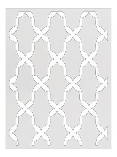 Stencil Plantilla Decorativa Grecas Pared Art4356