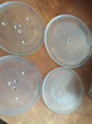 4 Platos Horno Microondas (Usado)