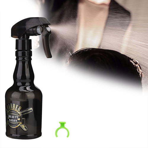 Pulverizador De Agua Black Black Barber, 280 Ml, Recargable,