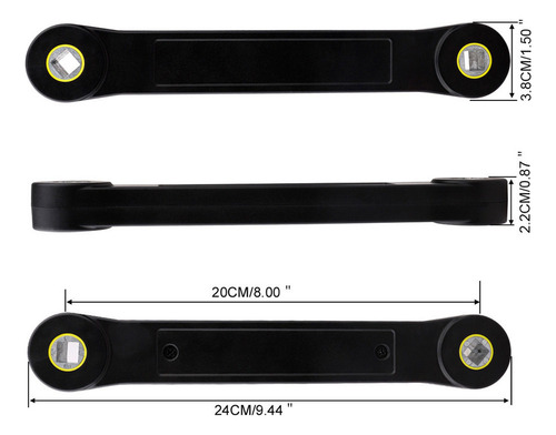 Llave De Extensión Coche Universal, Herramienta 3/8 Pulgada