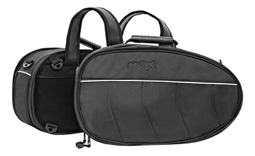 Alforge Bolsa Mala Lateral Universal Moto Viagem Motocicleta