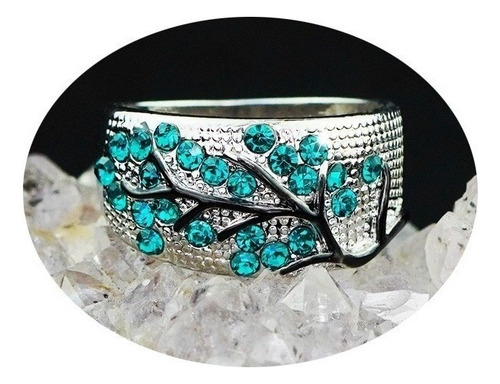 Anillo Hermoso Árbol Bonsái Cerezo Amuleto Suerte B Deseos