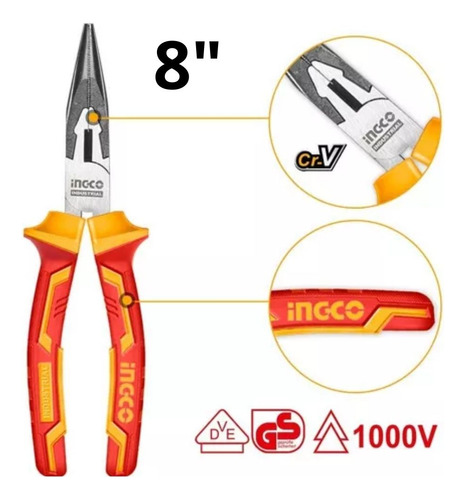 Kit Dieléctricos, Alicates, Desarmadores, Caja De Electricis
