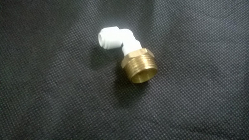 Imagen 3 de 6 de Conector Acople Para Filtros De Agua Dispenser 1/2 A 1/4