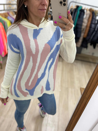 Sweater Con Capucha Mujer The Big Shop