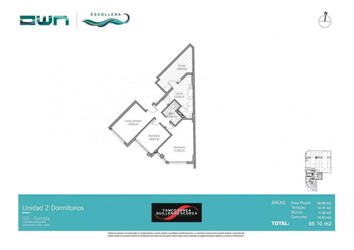 Imagen 17 de 21 de Apartamento, 2 Dormitorios, Vista A Rambla, Ciudad Vieja. A