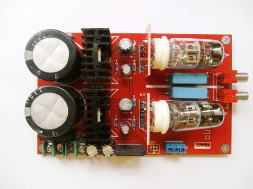 Placa Amplificadora Pre-amp Kit Tubo 6n2 Srpp Bueno Para Bri