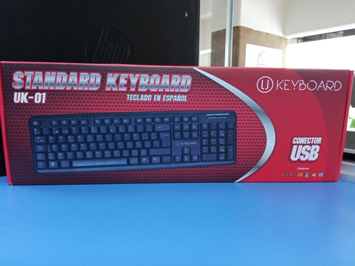 Imagen 1 de 2 de Teclado U-keiboard Usb En Español