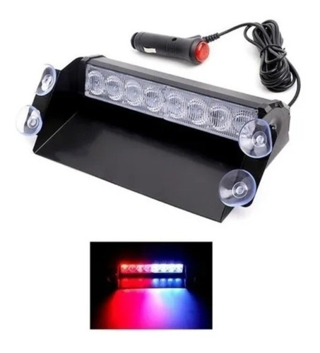 Coctelera Luces Led Policiales 