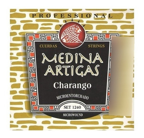 Imagen 1 de 10 de Encordado Para Charango Medina Artigas 1240 Special