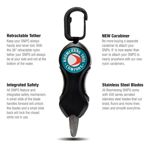 ¡boomerang Tool Company Snip Cortadores De Línea De Pesca...