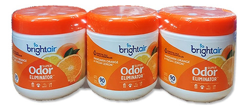 Eliminador De Olores Bright Air Naranja Pack