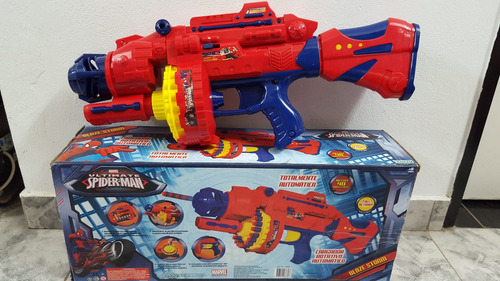 Pistola Automatica Blaze Storm Spider-man Ditoys