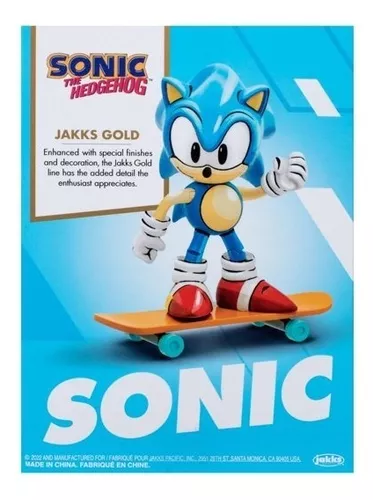 Boneco Sonic Calssic 30 Original Importado Articulado 11 Cm