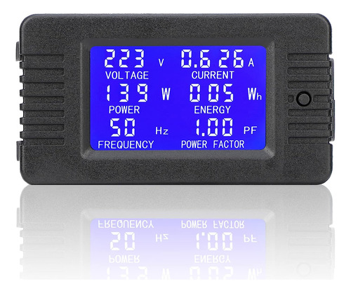 Medidor De Potencia Ca Probador Múltiple Ca 80-260v 100a Con