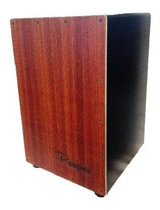 Cajón Flamenco Con Bordona Parquer