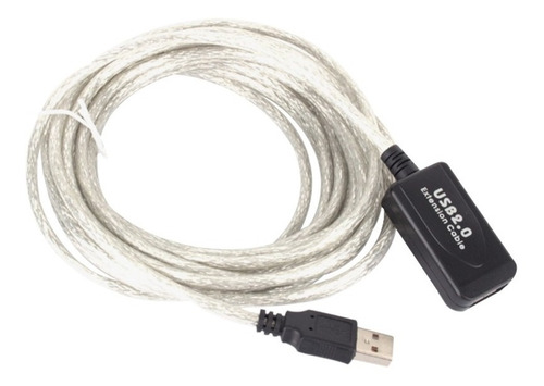 Cable Alargue Usb 2.0 Activo De Calidad 5m Mts Microcentro