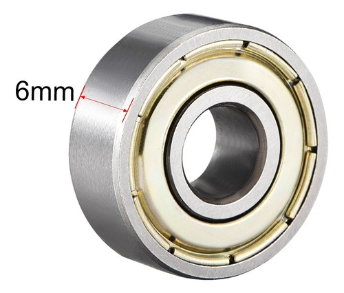 Rodamiento 606zz Double Shield 6x17x6mm 10pcs